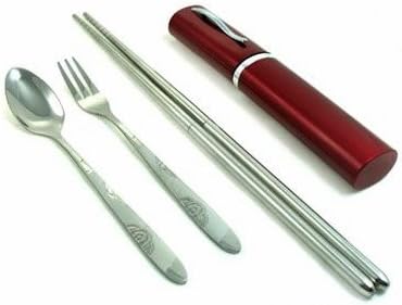 Алатка за креативни стапчиња за јадење народно пенкало нерѓосувачки челик три парчиња предмети за домаќинството