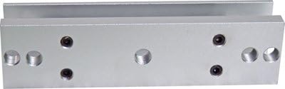 Алуминиум У-држач ЗА Електрична магнетна брава Од 320 КИЛОГРАМИ за стаклена врата без рамка