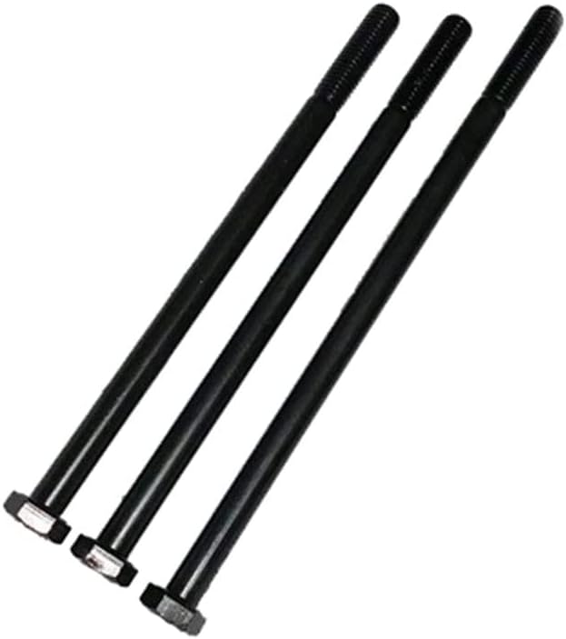 1 парчиња M14*80мм црна боја Надворешна шестоаголна завртка за завртки за завртки за завртки за завртки за завртки за нокти 12,9 одделение