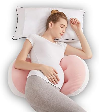 Wyxunplanet Перници за бременост за спиење, породилно перница за бремени жени, перници за клин за бременост, прилагодливи, преносни,