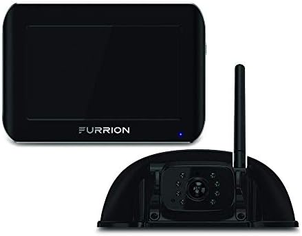 Furrion Vision S 7 инчен безжичен RV систем за резервна копија со 1 задна камера од ајкула, Black & Camco Tastepure RV/Filter