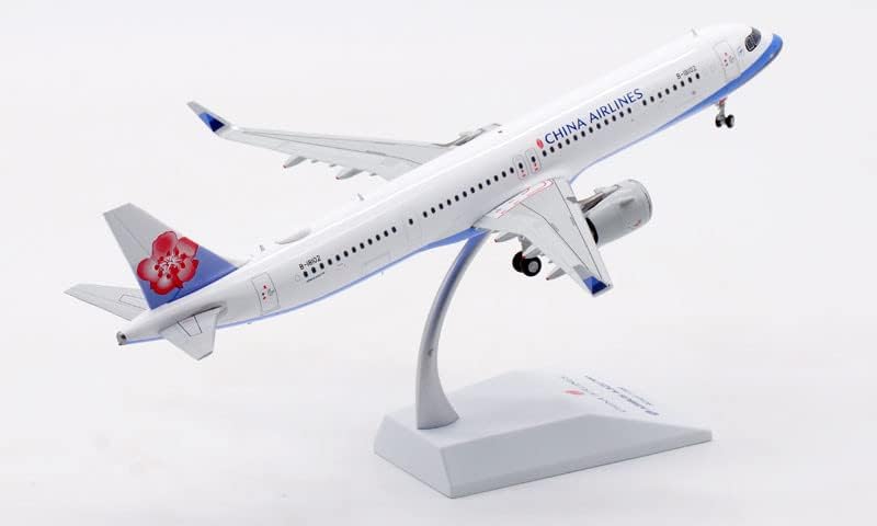 JC Wings China Airlines за Airbus A321Neo B-18102 1/200 Diecast Aircraft претходно изграден модел