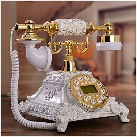 Counyball Rotary Dial Telephone Dincation Decoration Home Office Findline Thone European Classic Retro American Style