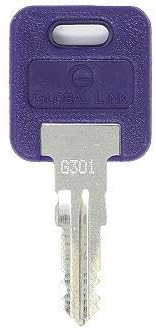 Глобална врска Г326 Клуч за замена: 2 копчиња