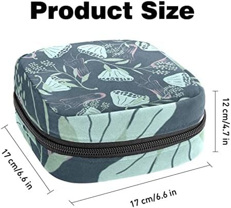 Санитарна торба за складирање на салфетка, торбичка за менструална чаша, преносни санитарни салфетки влошки за чување торбички женски менструација