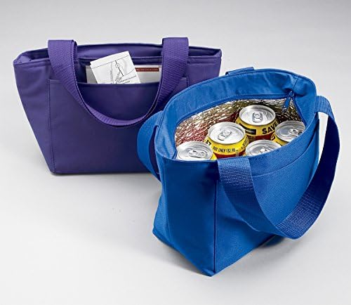 Богатствата НА каролина СС4767-БУ-8808 Сина торба за Ручек со англиски булдог, Изолирана Кутија За Ручек За Повеќекратна Употреба За Канцелариска