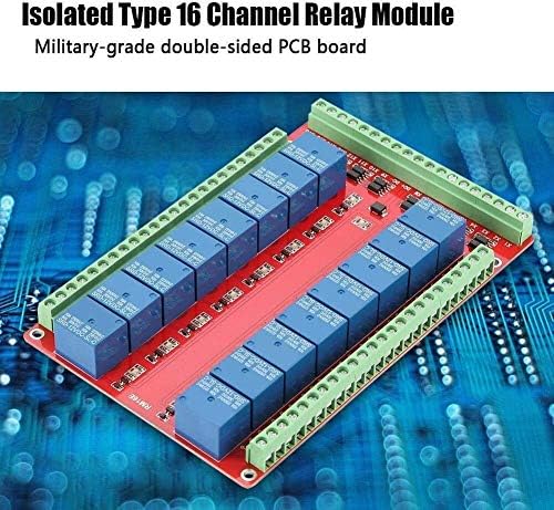 ZYM119 Изолиран модул со реле од 16 канали DC5V / 12V / 24V 16 канали реле со OptoCoupler, табла за ослободување на сигнал на високо ниво