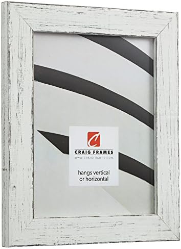 Крег Рамки рамка за слики од asаспер, 16 x 20 инчи, кантри бел слез бело