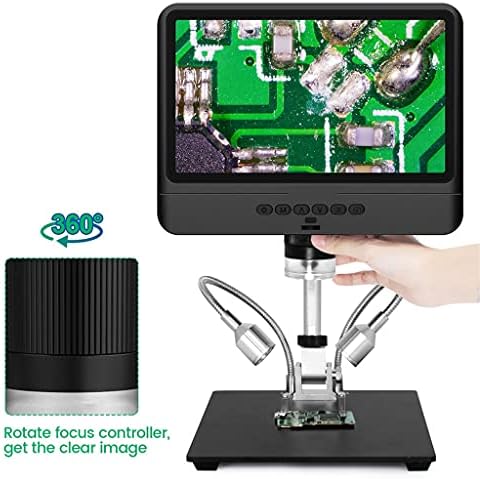 ZLXDP 8.5 Инчен Микроскоп 1080p Прилагодлив Лцд Дисплеј Микроскоп За Лемење Индустриско Одржување