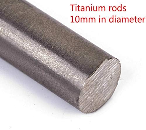 Wyx-Tape, 1 парчиња титаниумска шипка 1 метална шипка со дијаметар од 10мм и должина од 100мм, што се користи за производство на гасни турбини