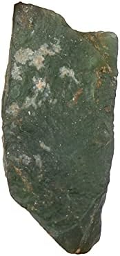 43.20 КТ Зелен жад природно заздравување кристал лабав скапоцен камен за јога, декорација, полирање, тампување, заздравување