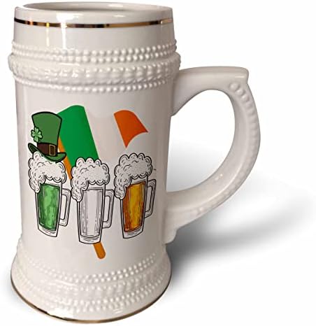 3дроза Свети Патрикс Ден Пива Во Боите на Ирското Знаме. - 22оз Штајн Кригла