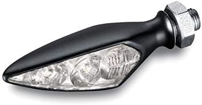 Курјакин 2855 Додаток За Осветлување На Мотоцикли: Kellermann RHOMBUS S DF Dark, LED Сигнал За Трчање/Трепкање/Светло За Сопирачките Со Димна