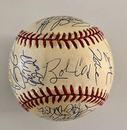 1996 атланта Бравс тим потпиша бејзбол - 33 сигс-МЕДОКС/Џонс ЏСА ПИСМО-Автограм Бејзбол