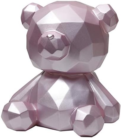Леп свинче банка мечка со животински цртан филм геометриски облик со голема капацитет пари пари пари кутија џеб пари свинче банка