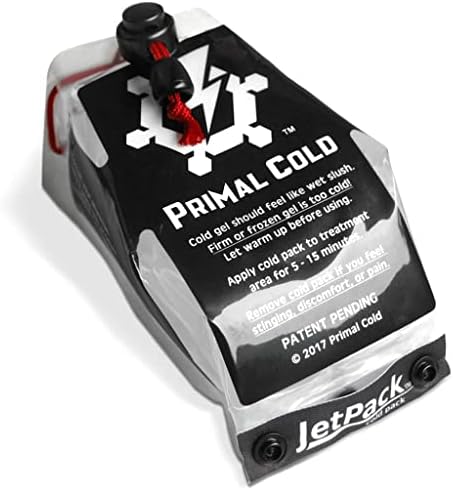 Primal Cold Jetpack Tarketed Ice Pack за тестисите | Терапија со повторна употреба на компресија и природна ладна пакет со