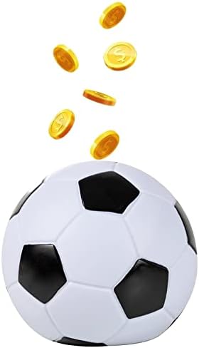 Cheeseandu Кошарка свинче банка за момчиња разнишани фудбалски спортови тематски парички банка со голема големина смола топка