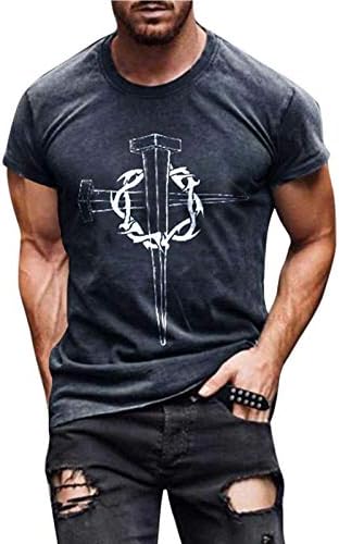 Менс летна графичка кошула, машка долга ракав 3Д печатени животни врвови случајни удобни маички надвор од кошула на отворено спортски блузи