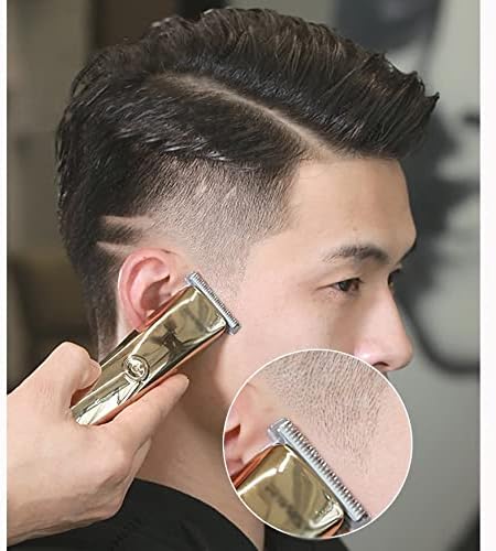 Irdfwh Електричен клипер за коса за коса, машка машка професионална електрична струја за бришење брада бербер машина за сечење коса