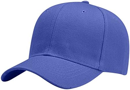 Бејзбол капачиња за мажи жени гроздобер прилагодлива визир бејзбол капа памук лесна боја летна лесна риболов капа
