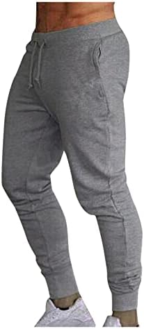 Џемпери за џемпери за мажи, машка пролетна обична фитнес, кои трчаат панталони, лабава лабава боја на половината, панталони за панталони, панталони