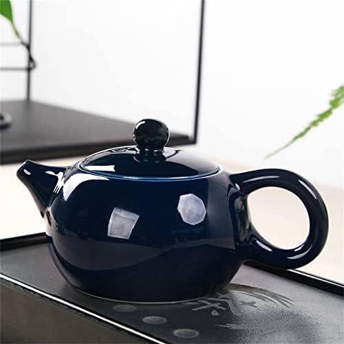 UXZDX Шарен глазура чај за чај за чај чај сетсбина црвена чајничка порцеланска чај подароци глазура чајник -котел