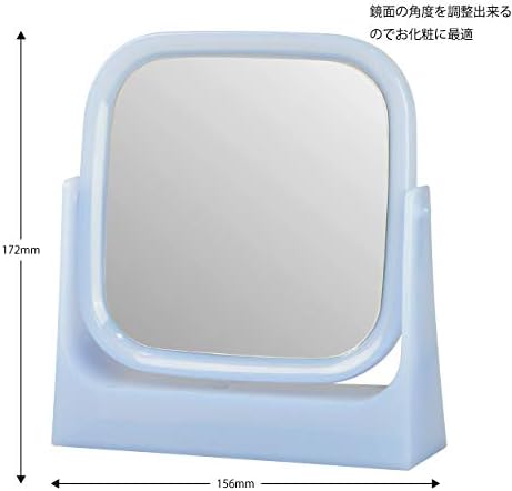 Бледо огледало на квадратната боја, големо, YF-600, сина, пакет од 10