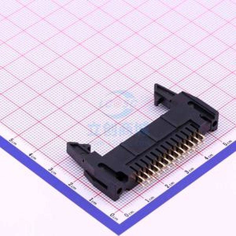 2 PCS 2x13p2.54mm IDC Connector Plug-in, p = 2.54mm 2.54mm месинг 3210-26SG0BLT1