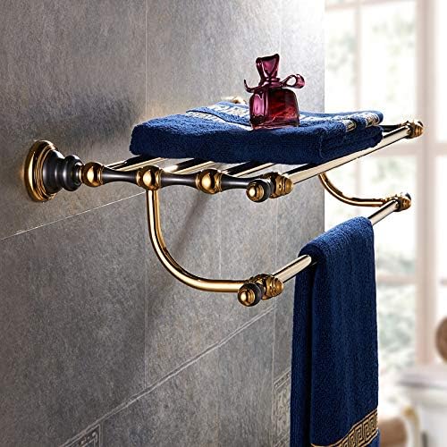 Sweejim месинг злато за миење садови облечена сапун држач за сапун за пешкир бар пешкир држач за бања додатоци за сапун корпа за сапун